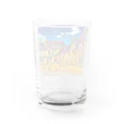 GALLERY misutawoのフランス ロクロナンの街角 Water Glass :back