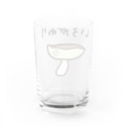 きくのらくがきのいろがわりときく Water Glass :back