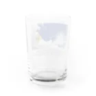yuu all rightの〝空とひまわり〟向日葵 Water Glass :back