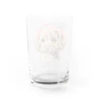 Single_Tomo2525のニコ Water Glass :back