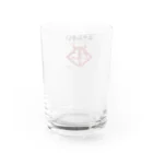 ennui104（アンニュイテンシ）の架空焼肉 牛ざんまい 黒字 Water Glass :back