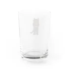 with_puyoの蔵人ネコ Water Glass :back