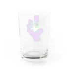 TKGのMonsterhand　purple Water Glass :back