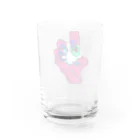 TKGのMonsterhand　pink Water Glass :back