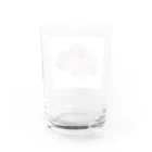 u+のla créativité Water Glass :back