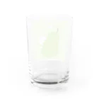 梨ソーダランドの子うさぎと洋梨 Water Glass :back