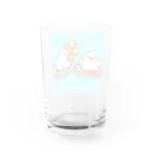 Lily bird（リリーバード）のぷかぷか水遊び文鳥ず Water Glass :back