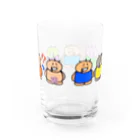 ☆あゆ ころ たろの☆ ハッピーライフのお試しグラス  Water Glass :back