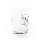 Happy Fluffy* ： 桜香*のドット絵ハムスターズ：グラス Water Glass :back