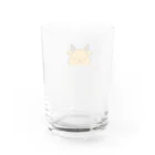 ゆるも鹿々堂のポケットインまめしか Water Glass :back