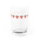 Wonder Bird Forestのティータイムの花［TTF17-PINK］ Water Glass :back