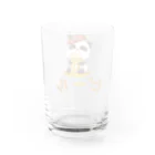 kawaiitopsの Cute Panda Drinking Beer Octoberfest グラス反対面