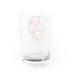 高堂玲/イラストの方のベーコンエピウリボー Water Glass :back