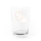 マイクロブタのおもちショップのマイクロブタのおもち Water Glass :back