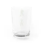 KANdoraMOROnoriの跳満 Water Glass :back