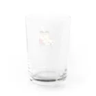 エンペラーのくつしたいぬカラー Water Glass :back