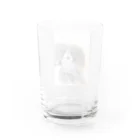 lino-himeのトイプードル Water Glass :back