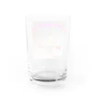 Upacoのウーパールーパーバースデー Water Glass :back