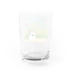 なべぽよの絵置き場の秋ピクニックT Water Glass :back