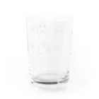 ariariartの動物大集合！（チャリティー） Water Glass :back