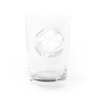 アプリコット・バスの白黒トルティーヤ猫サンド Water Glass :back