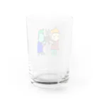 たんこぶシュガーSUZURIのおもだち ーけんかー Water Glass :back