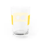 べるのへやの水をいれると向こうが見えるびっくりグラス グラス反対面