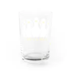 これから企画の押し寄せる アヒル Water Glass :back