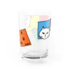 mkumakumaのひとり遊びにゃんこ２ Water Glass :back