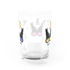 就労継続支援A型B型事業所espo岐阜のmooncat Water Glass :back