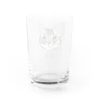 みきぞーん｜保護猫 ミッキー画伯と肉球とおともだちのsui Water Glass :back