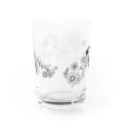 CHIBITA WEBSHOPのFlowerparty Water Glass :back