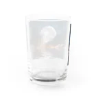 タツノオトシゴローズのthe moon no.2 Water Glass :back