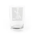 音楽とゆるキャラのバイオリン Water Glass :back