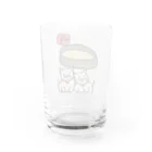 waka-kano artの〜み〜 ミケとタマ 双子の子ネコ Water Glass :back