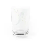 rururaburaのゆるゆるクジャク Water Glass :back