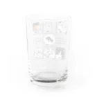 焦豆堂の七つの大罪（猫）カラー版 Water Glass :back