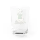 犬グッズの店しえるぶるーのマフラー犬　フレンチブルドッグ　クリーム Water Glass :back