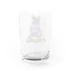 犬グッズの店しえるぶるーのマフラー犬　フレンチブルドッグ　ブリンドル Water Glass :back