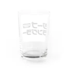 AI車屋のジープファン Water Glass :back