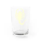 stereovisionのサソリ Water Glass :back