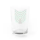 ベンジャミン8のチョコミントの電波 Water Glass :back