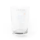 ハナのお店の電卓を叩く電卓 Water Glass :back