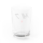 もじぐみの第七赤星 Water Glass :back