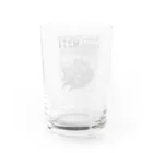 BeachBunnyのうさぎとねこ　US M274に乗せて！ Water Glass :back