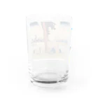 寿めでたや(ukiyoe)の広重_東海道五拾三次　濱松 冬枯ノ図 Water Glass :back