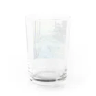 Shira_tama_7の高校生の頃の油絵2。 Water Glass :back