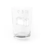 mainyon_official_goodsのにもつプラス Water Glass :back