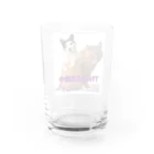 Dede's Furriendsのさくら猫チャンミーとココロ Water Glass :back