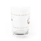 Usapiaのイガ栗　うさぎベビー Water Glass :back